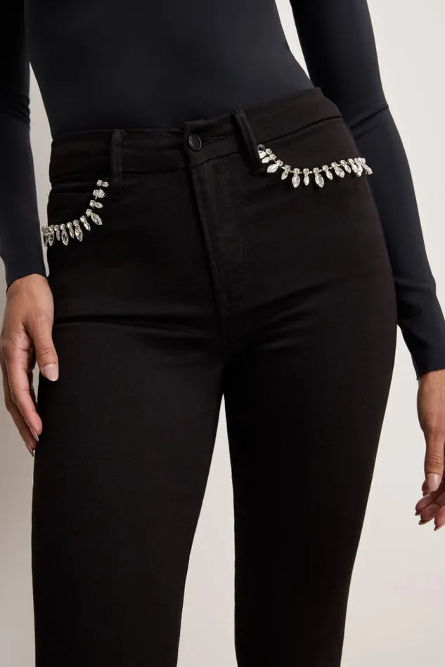 Women GOOD AMERICAN Jeans GOOD LEGS SKINNY DIAMONDJEANS Black001 Women GOOD AMERICAN Jeans GOOD LEGS SKINNY DIAMONDJEANS Black001