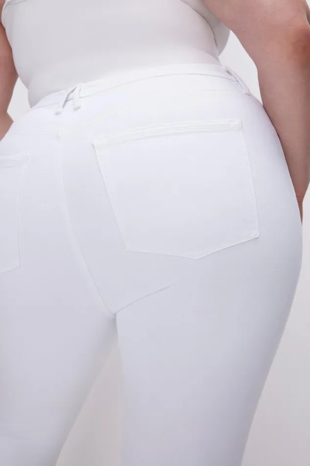 Women GOOD AMERICAN Jeans GOOD LEGS SKINNY LIGHT COMPRESSIONJEANS White001