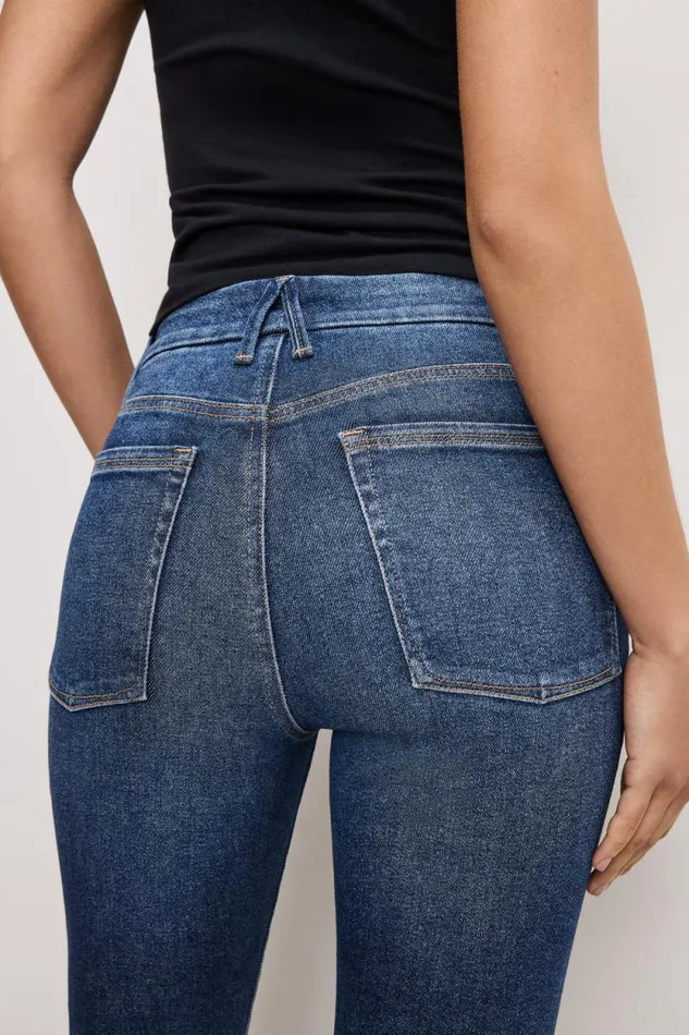 Women GOOD AMERICAN Jeans GOOD LEGS STRAIGHTJEANS Indigo765