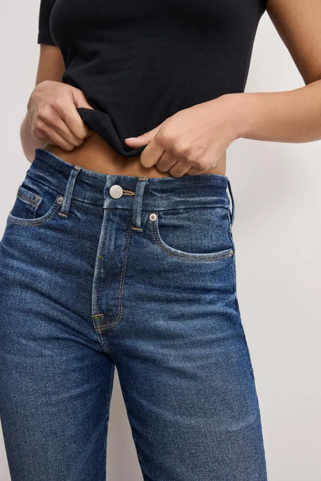 Women GOOD AMERICAN Jeans GOOD LEGS STRAIGHTJEANS Indigo765