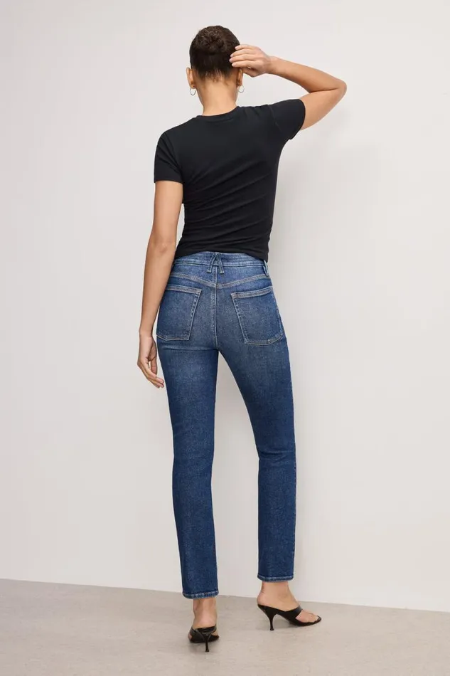 Women GOOD AMERICAN Jeans GOOD LEGS STRAIGHTJEANS Indigo765