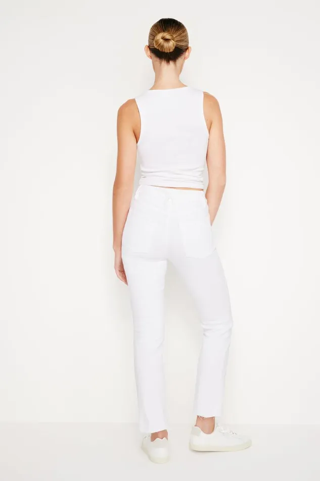 Women GOOD AMERICAN Jeans GOOD LEGS STRAIGHTJEANS White037