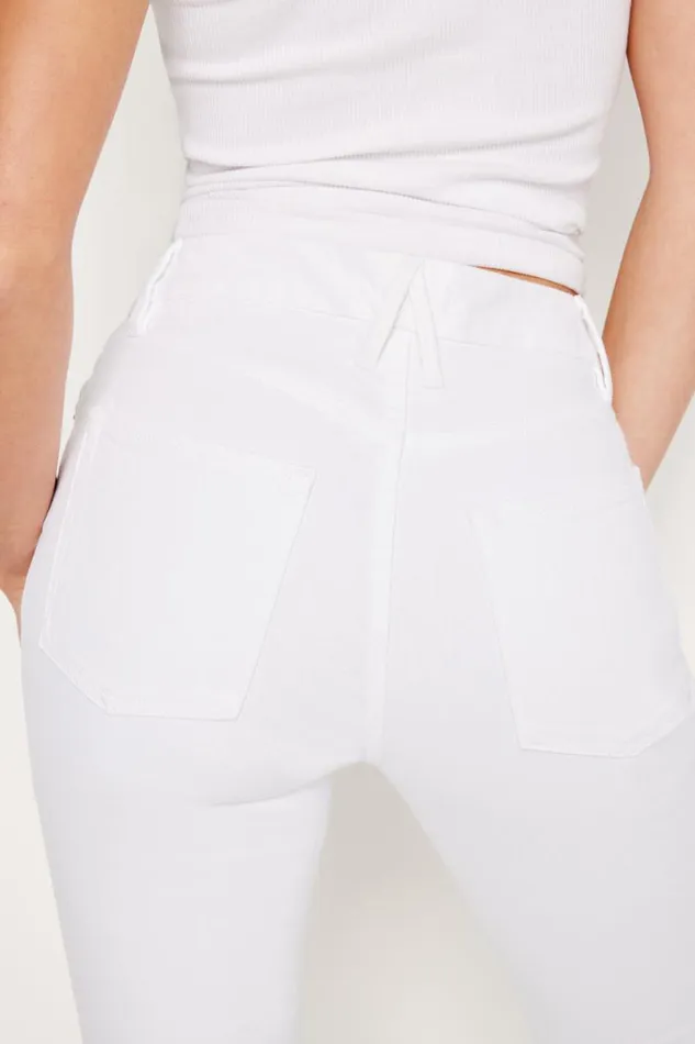 Women GOOD AMERICAN Jeans GOOD LEGS STRAIGHTJEANS White037