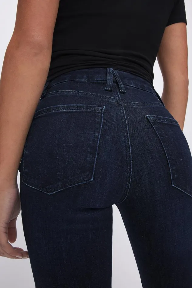 Women GOOD AMERICAN Jeans GOOD PETITE SKINNYJEANS Blue224