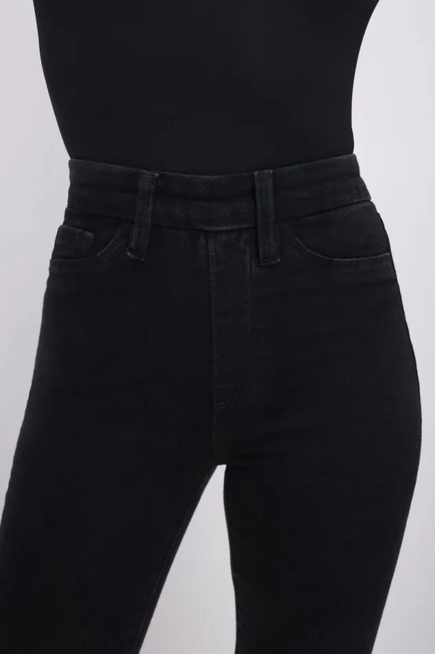 Women GOOD AMERICAN Jeans POWER STRETCH PULLON SKINNYJEANS Black001