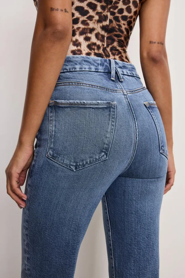 Women GOOD AMERICAN Jeans SOFTTECH GOOD BOY STRAIGHTJEANS Indigo737