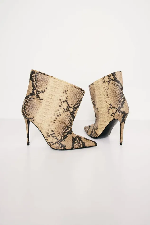 Women GOOD AMERICAN Shoes SLOUCHY ANKLEBOOT Npsp Print