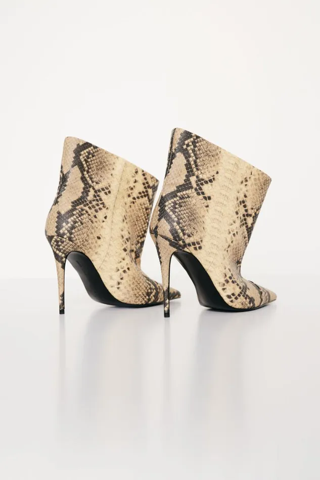 Women GOOD AMERICAN Shoes SLOUCHY ANKLEBOOT Npsp Print