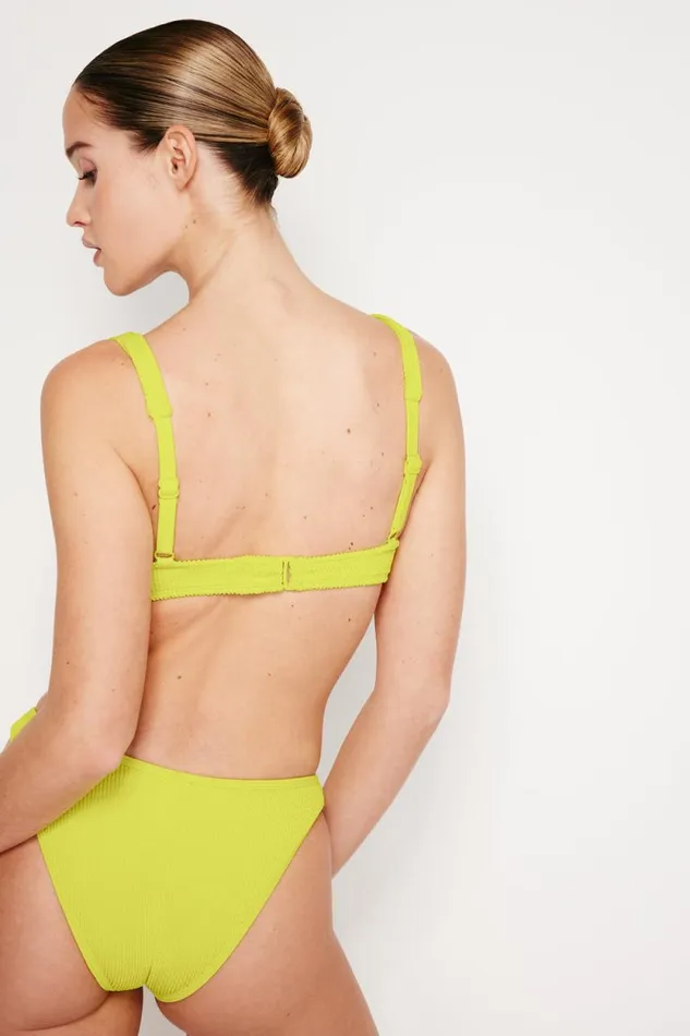 Women GOOD AMERICAN Swim ALWAYS FITS DEMI BIKINITOP Palo Verde002