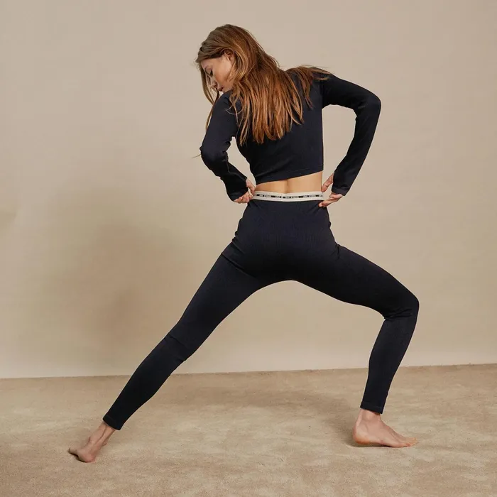Women Gymwear Love Stories Jaguar Leggings Black
