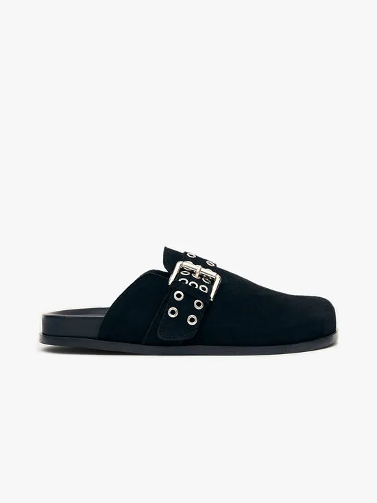 Women Halia Mules Black Shoes Lisa Says Gah Women Halia Mules Black Shoes Lisa Says Gah