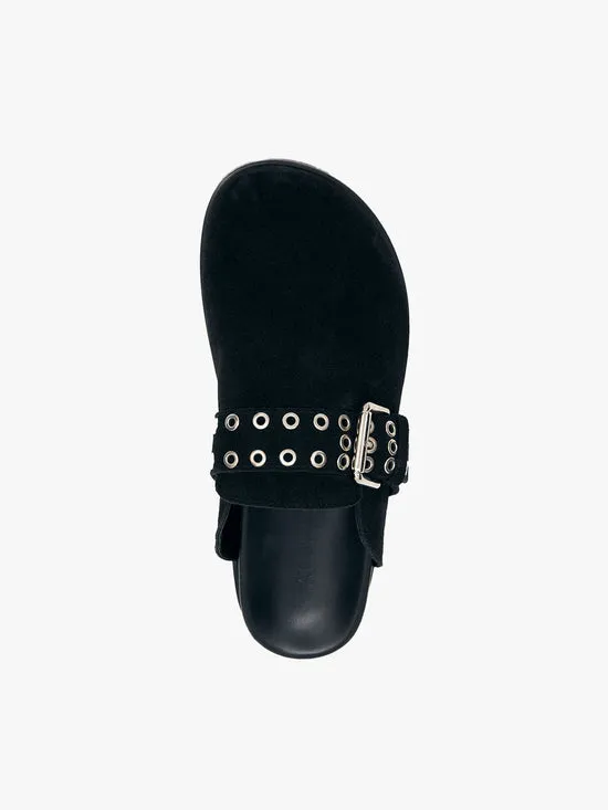 Women Halia Mules Black Shoes Lisa Says Gah Women Halia Mules Black Shoes Lisa Says Gah