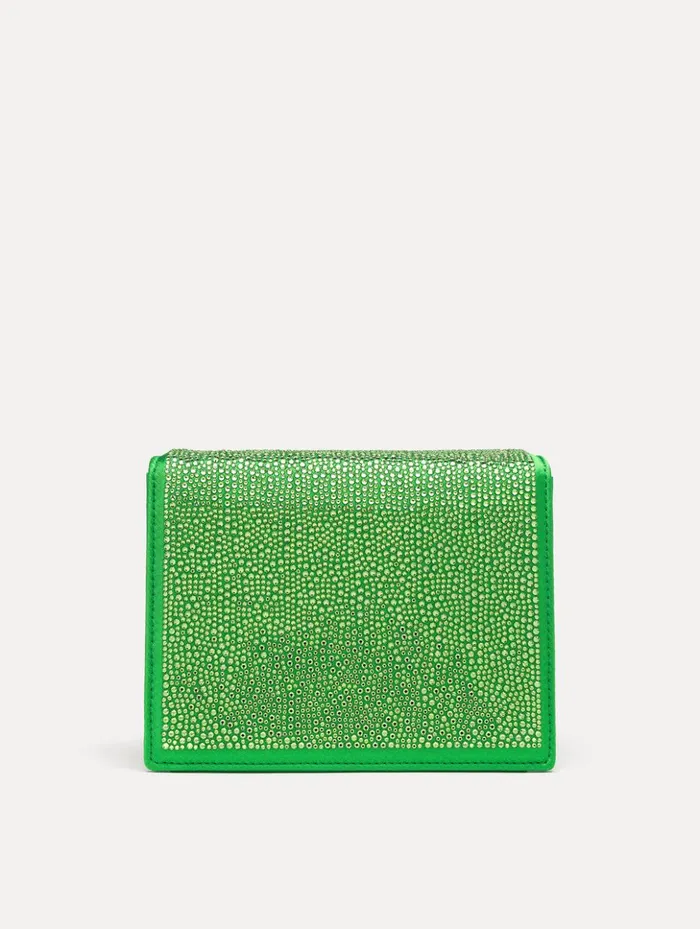 Women Handbags Oscar De La Renta Crystal Pav Mini TRO Bag Meadow Women Handbags Oscar De La Renta Crystal Pav Mini TRO Bag Meadow