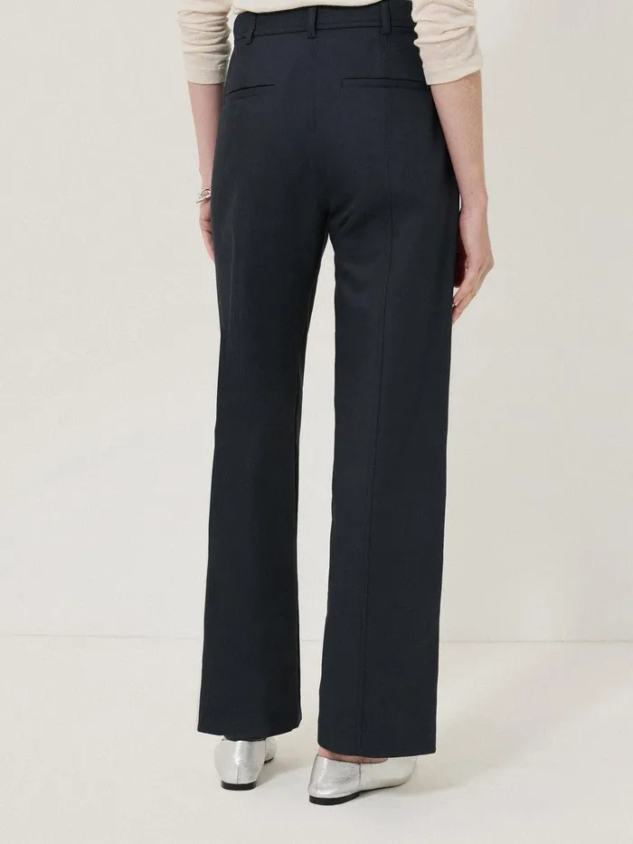Women Hatton Chino Trouser Blue Jigsaw Trousers