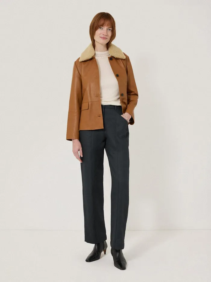 Women Hatton Chino Trouser Blue Jigsaw Trousers