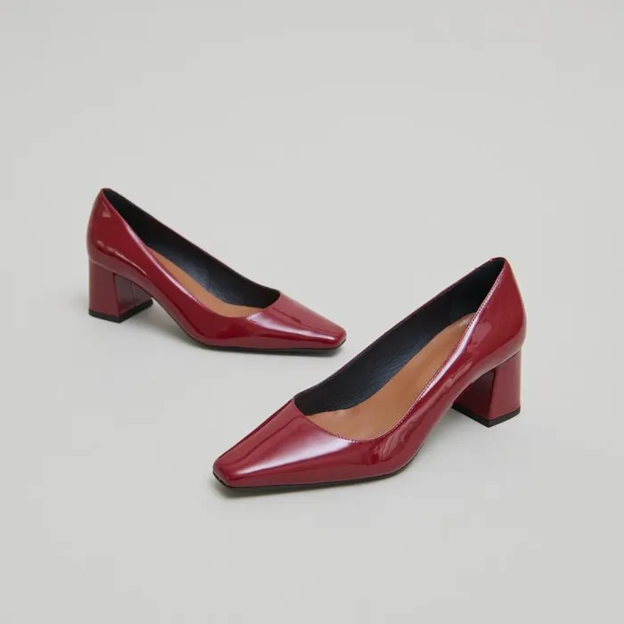 Women Heeled Pumps Dark Red JONAK Pumps