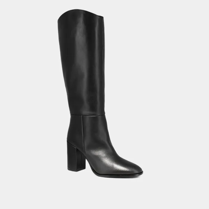 Women High Boots With Pointed Toes Black JONAK Boots Thighhigh Boots