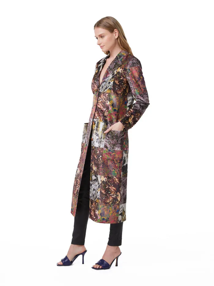 Women Jackets Robert Graham OPHELIA DUSTER JACKET Brown