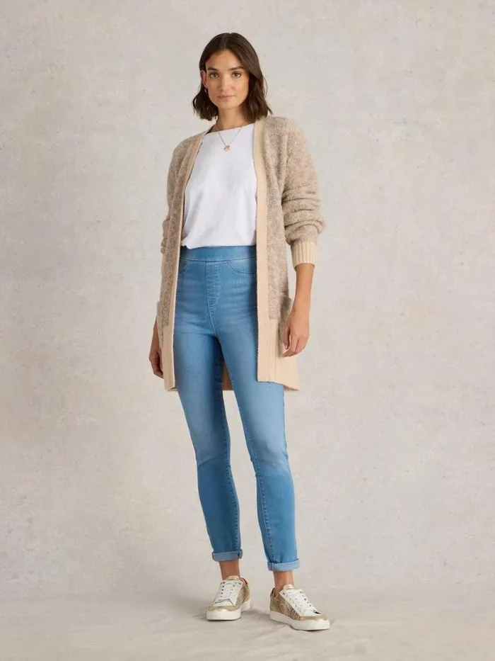 Women Janey Jegging Light Denim White Stuff Jeans