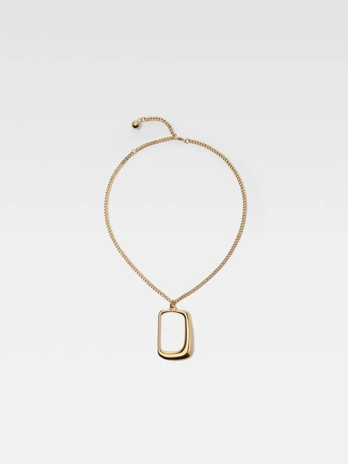 Women Jewellery JACQUEMUS The Ovalo Necklace Light Gold
