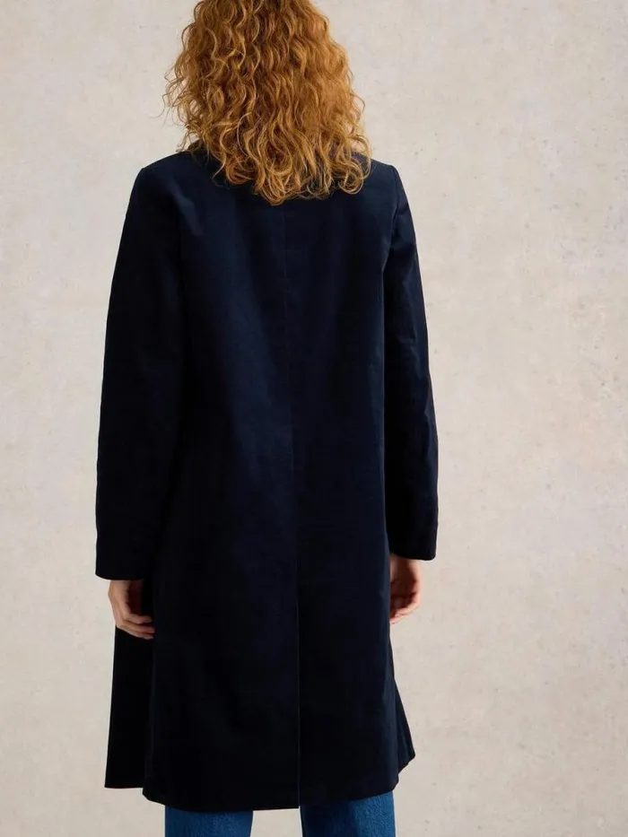 Women Kamila Velvet Coat Dark Navy White Stuff Coats and Jackets Women Kamila Velvet Coat Dark Navy White Stuff Coats and Jackets