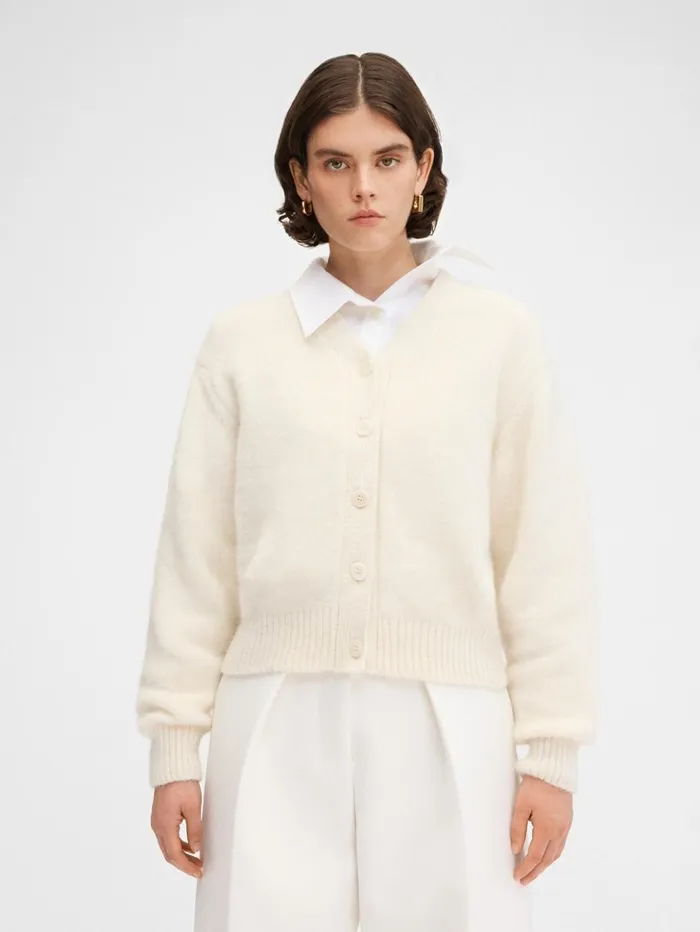Women Knits JACQUEMUS The Jacquemus Cardigan Light Beige