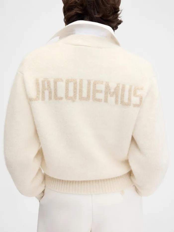 Women Knits JACQUEMUS The Jacquemus Cardigan Light Beige Women Knits JACQUEMUS The Jacquemus Cardigan Light Beige