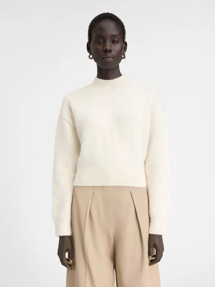 Women Knits JACQUEMUS The Jacquemus Knit Light Beige Women Knits JACQUEMUS The Jacquemus Knit Light Beige