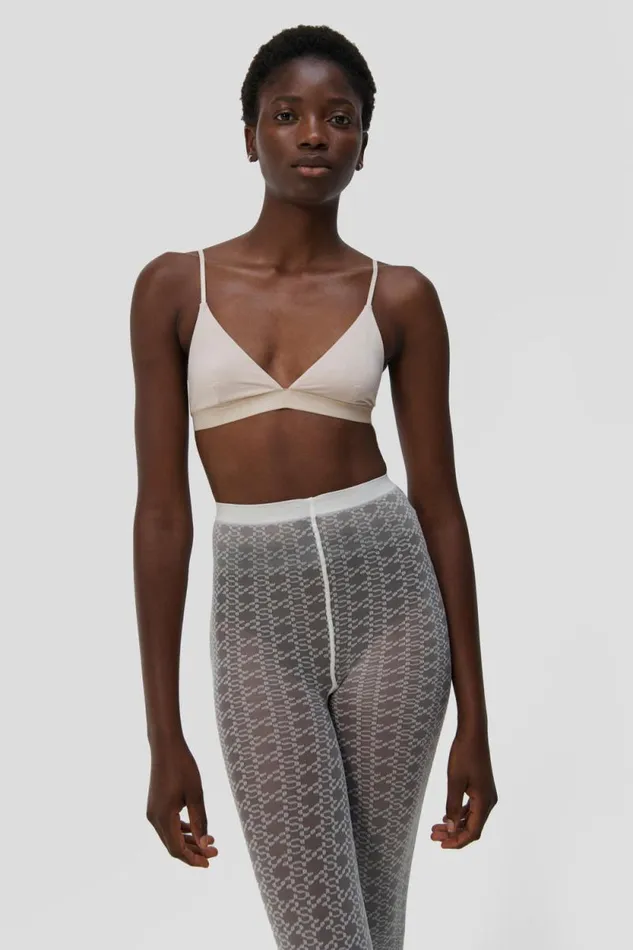 Women Knitwear Jonathan Simkhai SIMKHAI Wolford Logo Tights