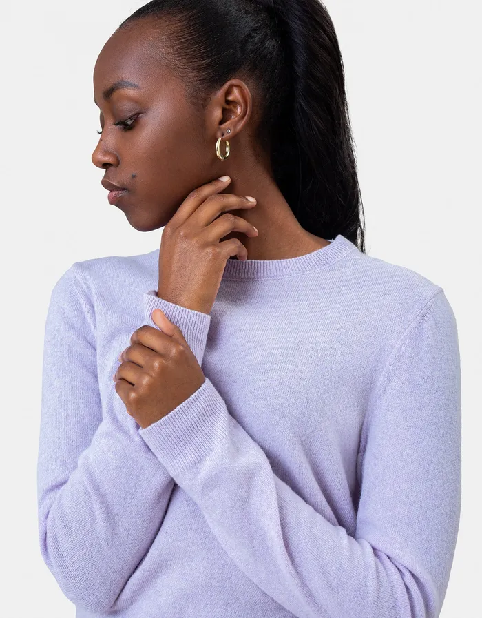 Women Light Merino Wool Crew 8211 Sahara Camel Women Knit Sweaters Colorfulstandard