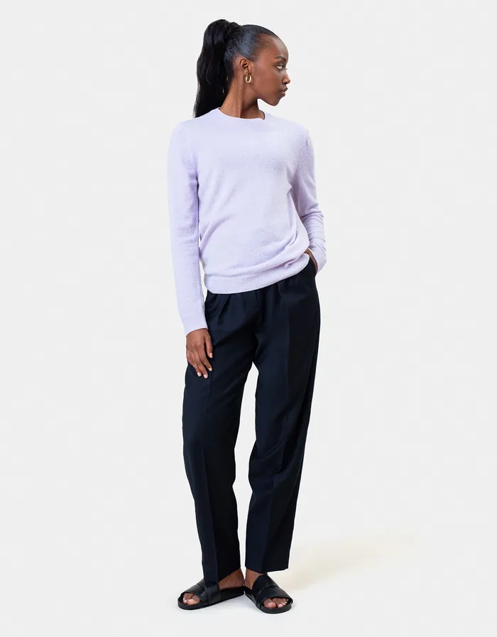 Women Light Merino Wool Crew 8211 Sahara Camel Women Knit Sweaters Colorfulstandard