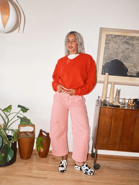 Women Lisa Says Gah Daphne Trouser Red Stripe Bottoms