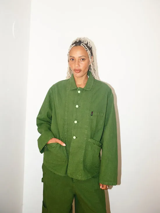Women Lisa Says Gah Forager Jacket Kale Green Jackets Outerwear