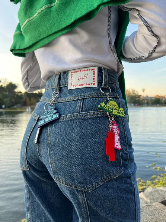 Women Lisa Says Gah Reese Jean Vintage Indigo Denim