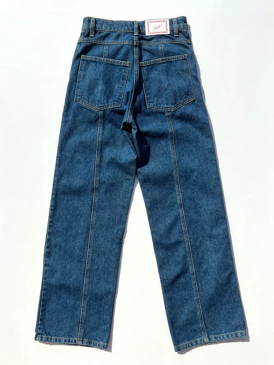 Women Lisa Says Gah Reese Jean Vintage Indigo Denim