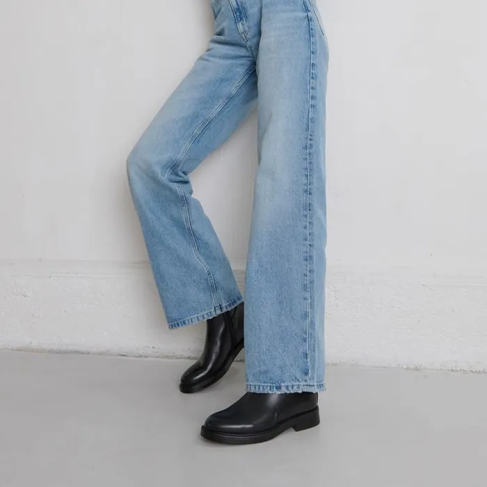 Women Lowboots With Buckles Black JONAK Ankle Boots Lowboots