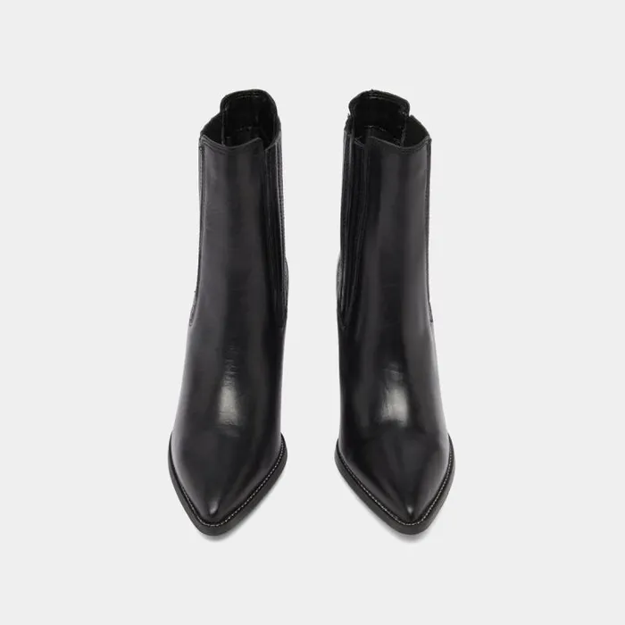 Women Lowboots With Heels And Pointed Toes Black JONAK Ankle Boots Lowboots
