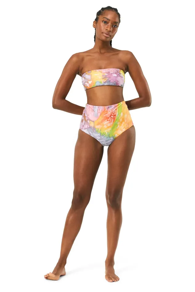 Women Mara Hoffman Bikini Bottoms Lydia Bikini Bottom Multi