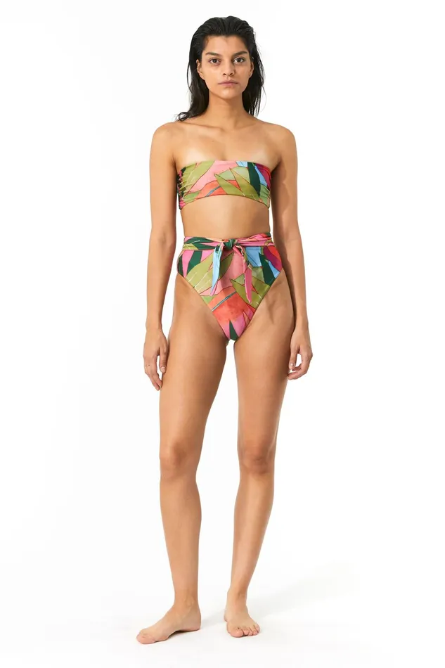 Women Mara Hoffman Bikini Tops Abigail Bikini Top Print
