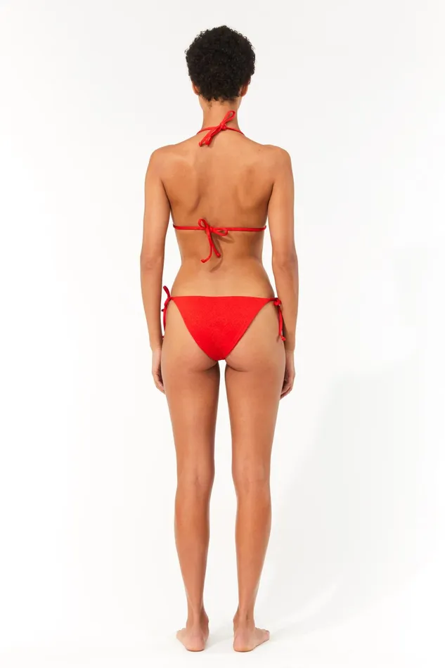 Women Mara Hoffman Bikini Tops Rae Bikini Top Red