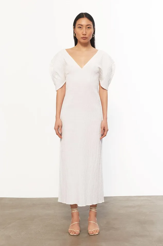 Women Mara Hoffman Dresses Gracen Dress White
