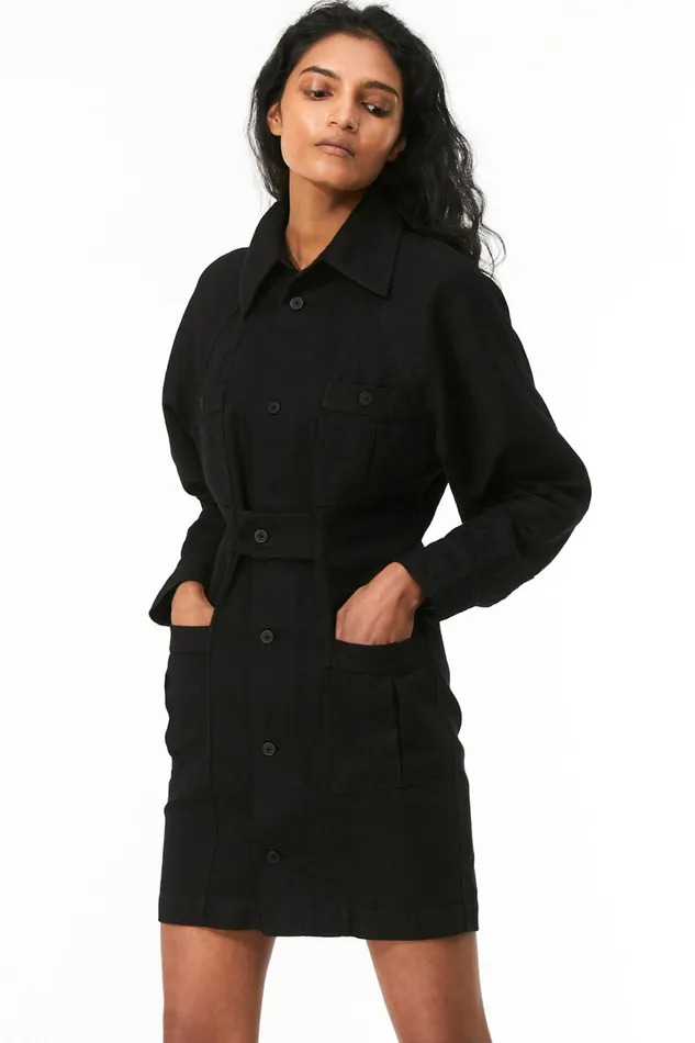 Women Mara Hoffman Dresses Ino Dress Black