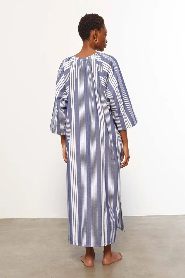 Women Mara Hoffman Dresses Luz Coverup Navy Multi