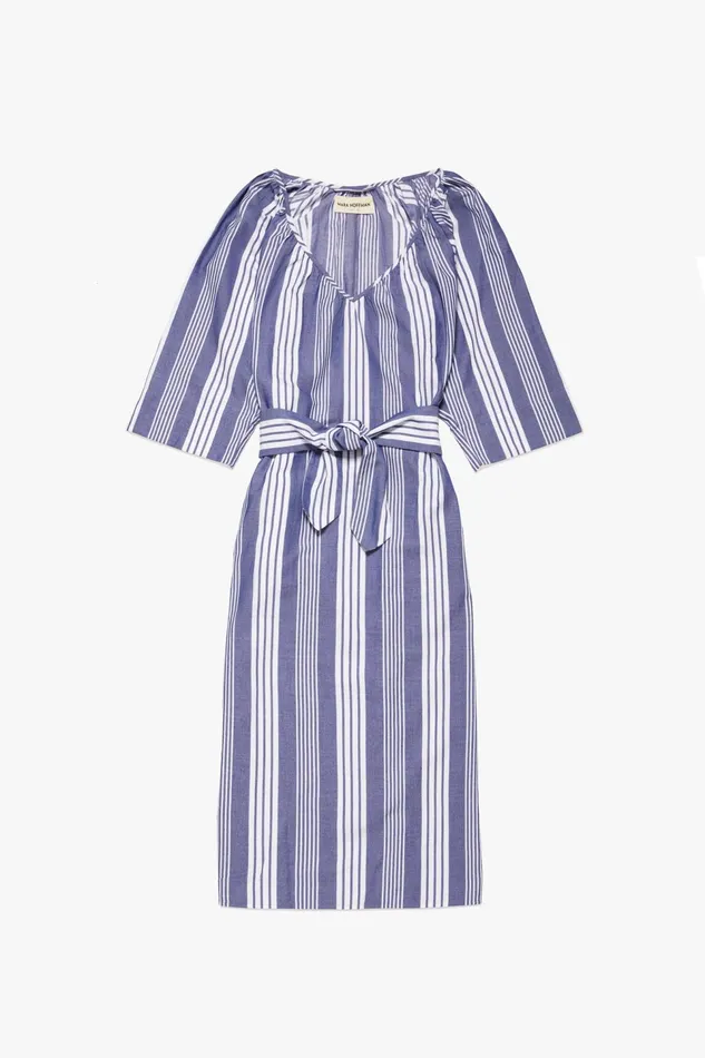 Women Mara Hoffman Dresses Luz Coverup Navy Multi