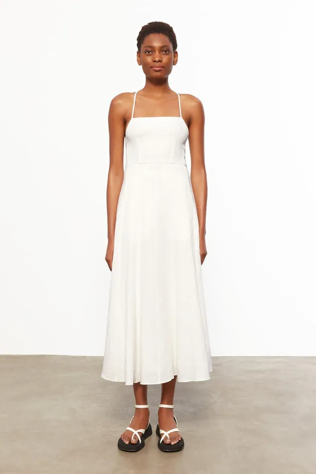Women Mara Hoffman Dresses Verona Dress White