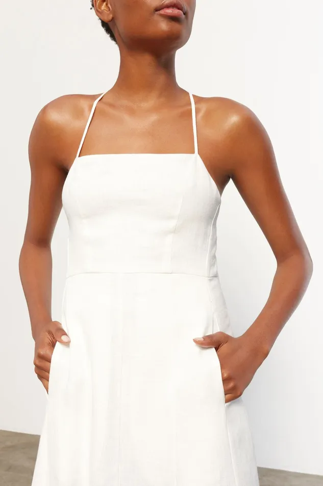 Women Mara Hoffman Dresses Verona Dress White
