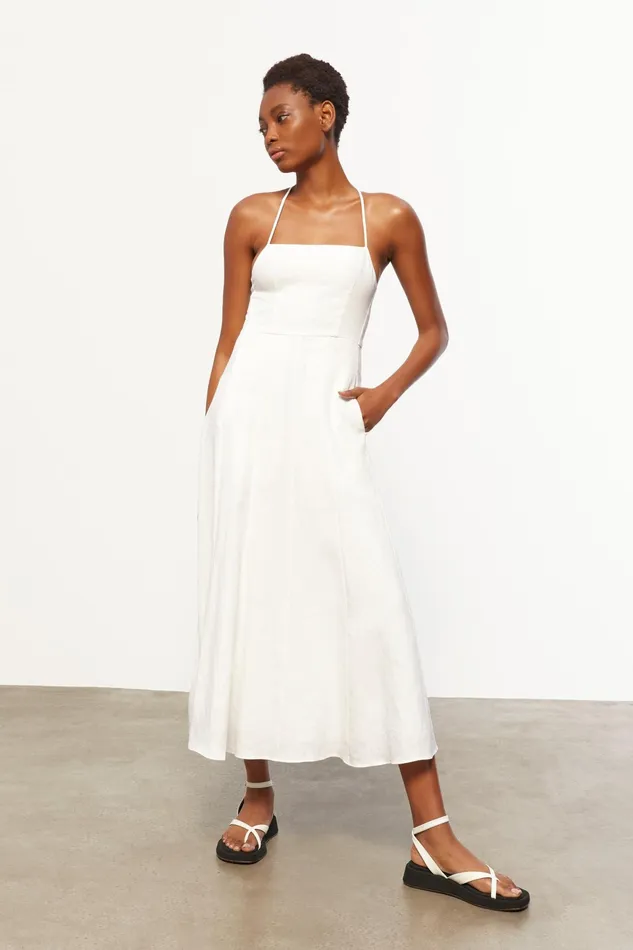 Women Mara Hoffman Dresses Verona Dress White