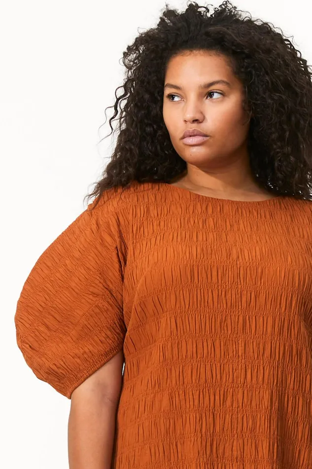 Women Mara Hoffman Extended Sizes Extended Aranza Dress Brown