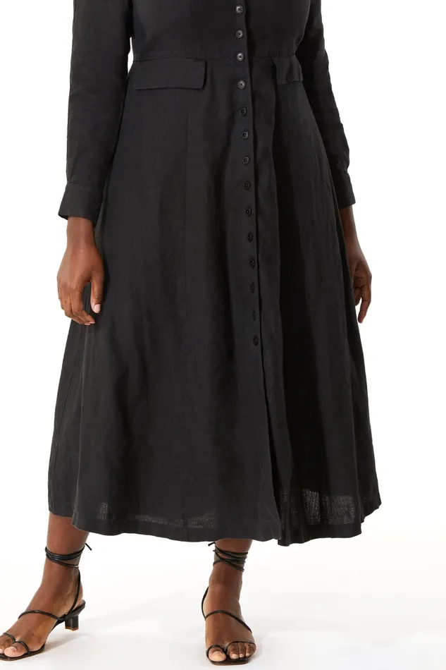 Women Mara Hoffman Extended Sizes Extended Silvana Dress Black