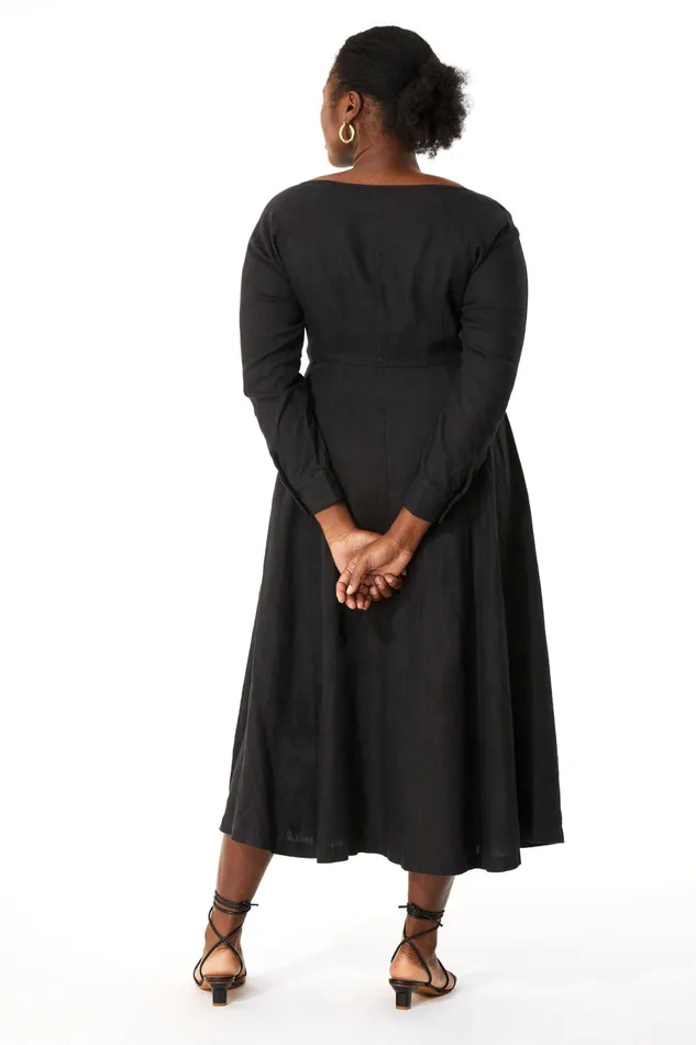 Women Mara Hoffman Extended Sizes Extended Silvana Dress Black